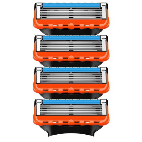 Картріджі для гоління Gillette Fusion 5 4 шт., без упаковки Картріджі для гоління Gillette Fusion 5 4 шт., без упаковки